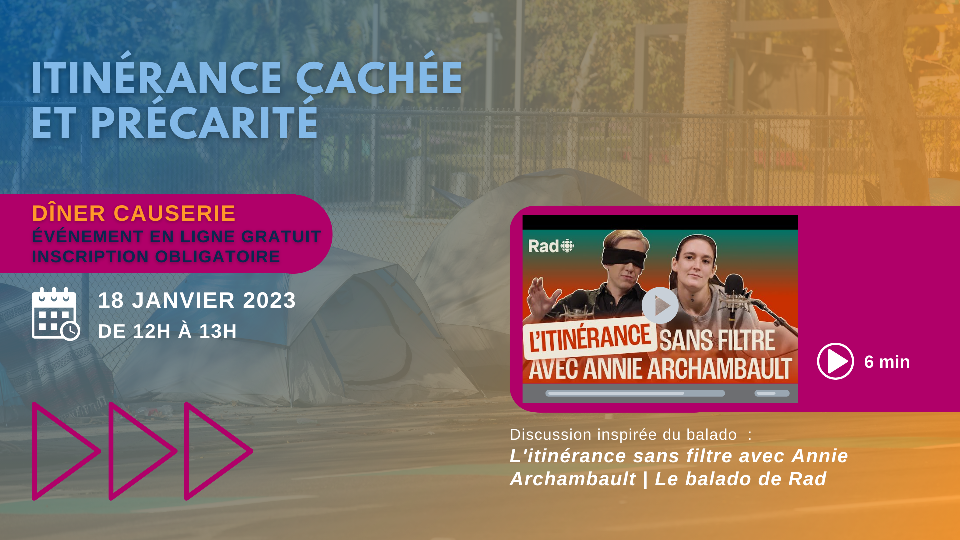 Itinérance cachée et précarité
