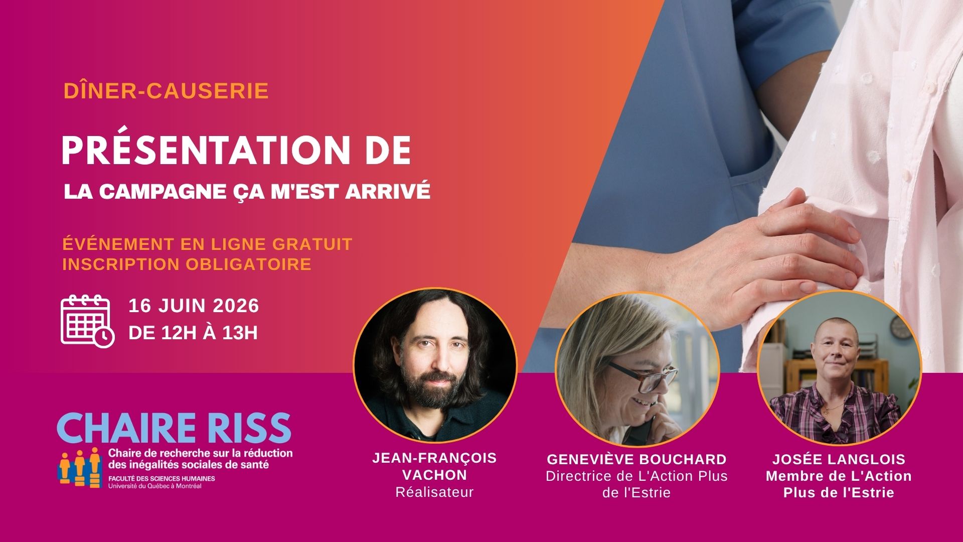 Campagne Ça m&rsquo;est arrivé